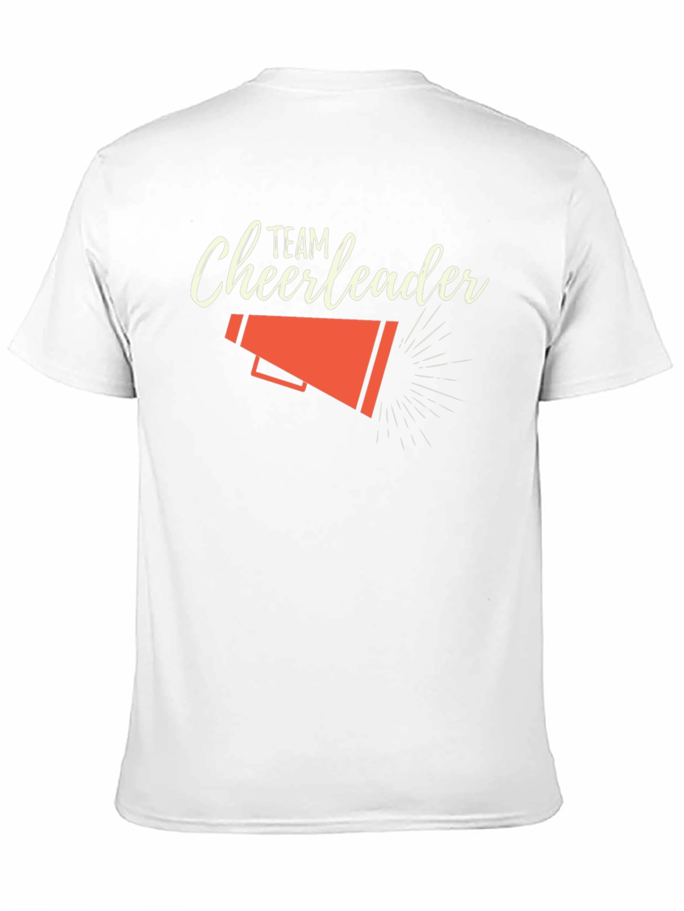 Team Cheerleader Graphic Tee - Black