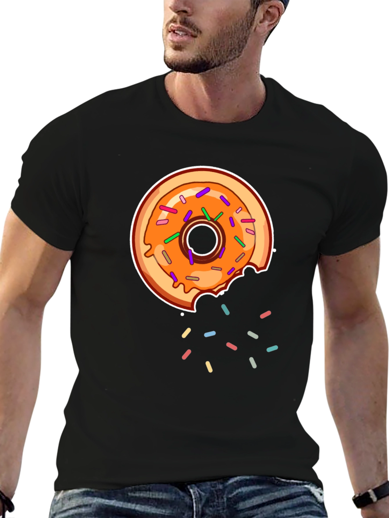 Donut Graphic Tee - Sweet Treat Style!
