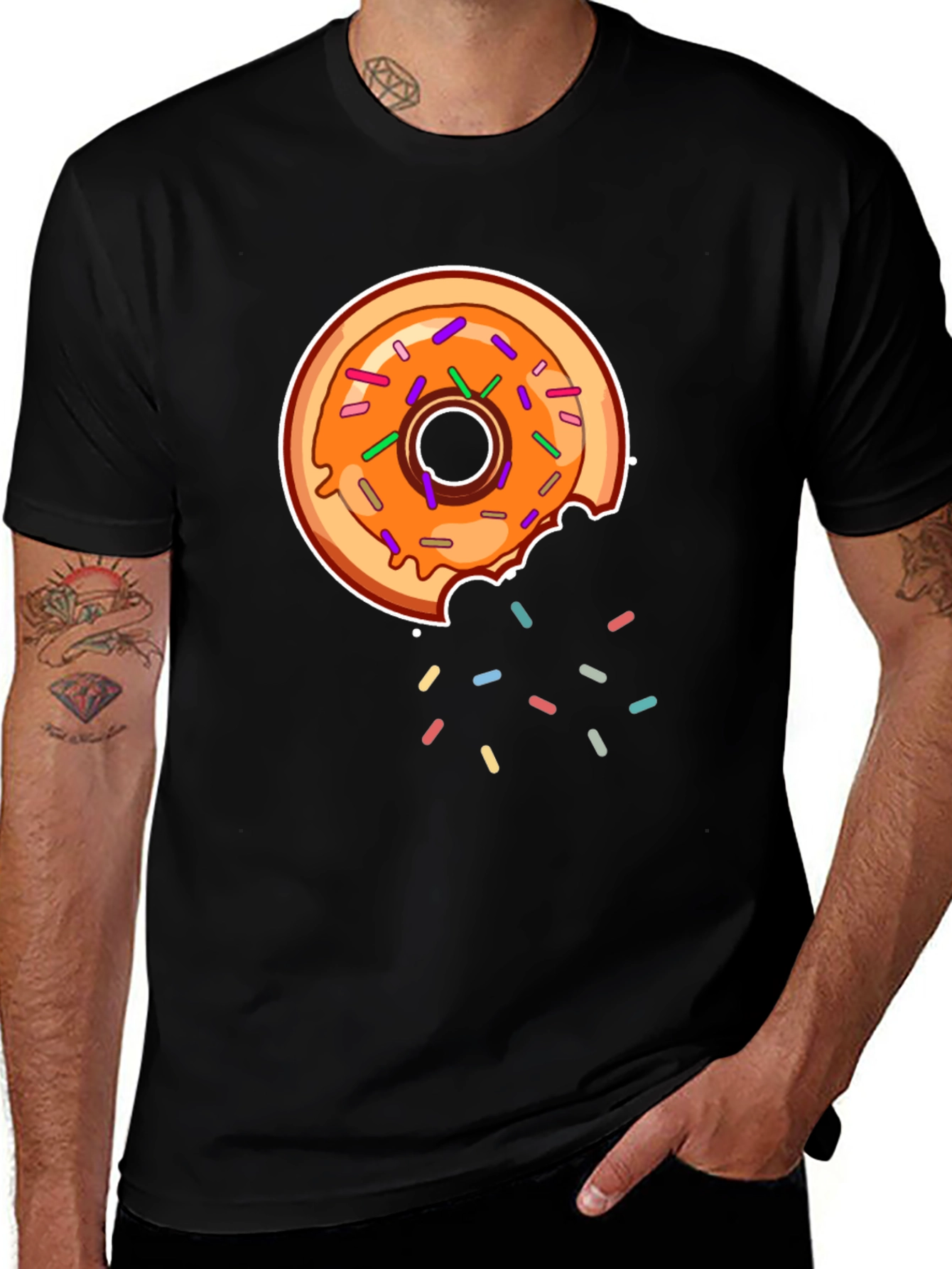 Donut Graphic Tee - Sweet Treat Style!