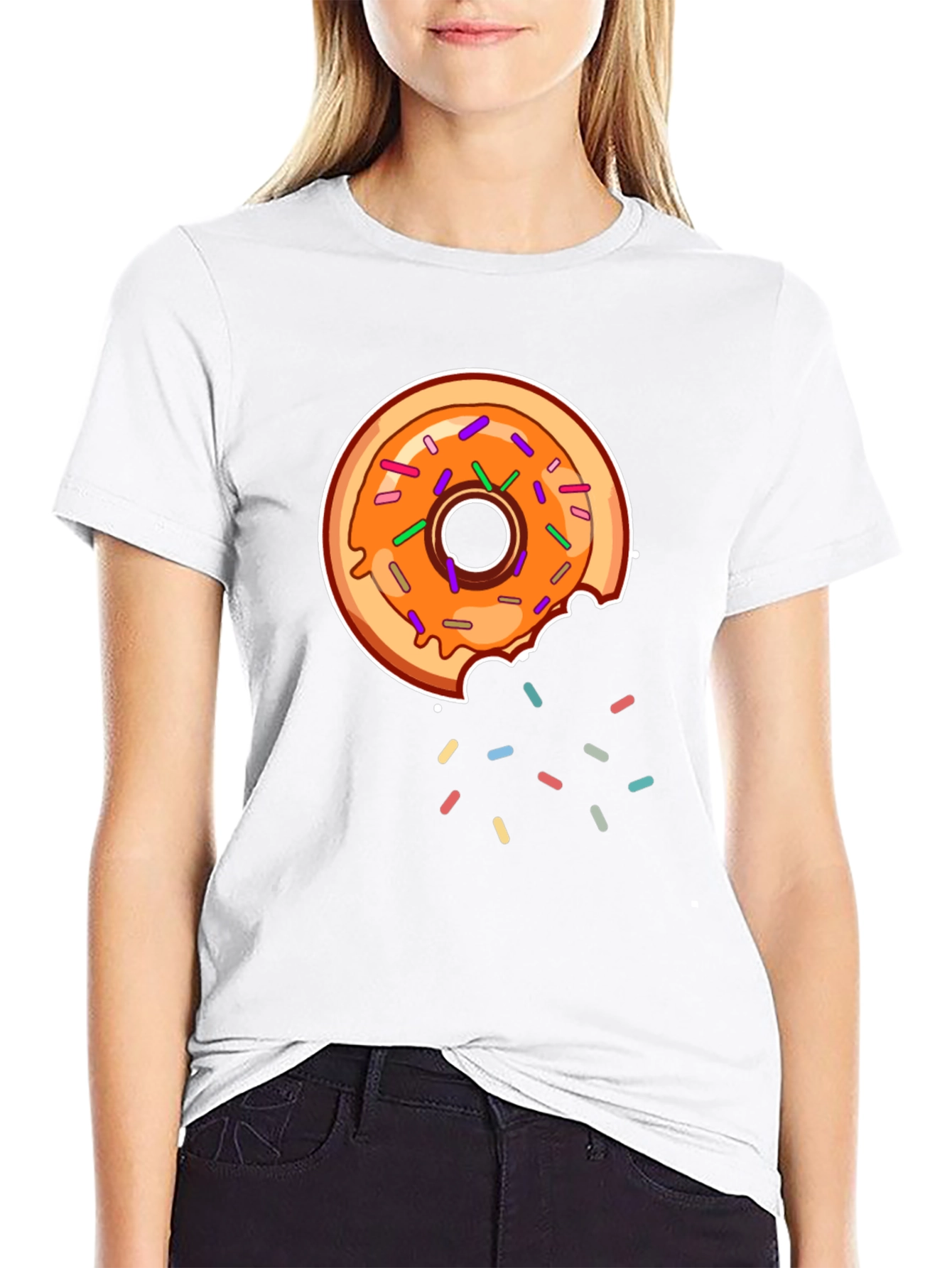 Donut Graphic Tee - Sweet Treat Style!