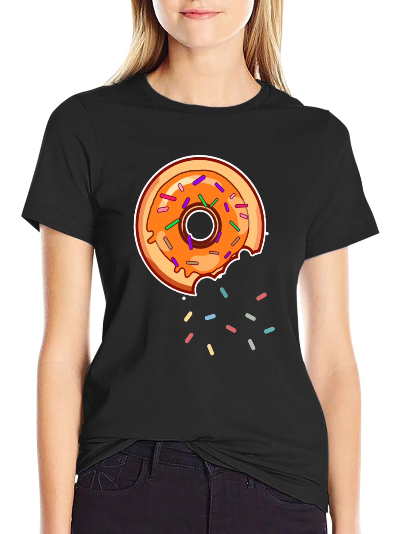 Donut Graphic Tee - Sweet Treat Style!