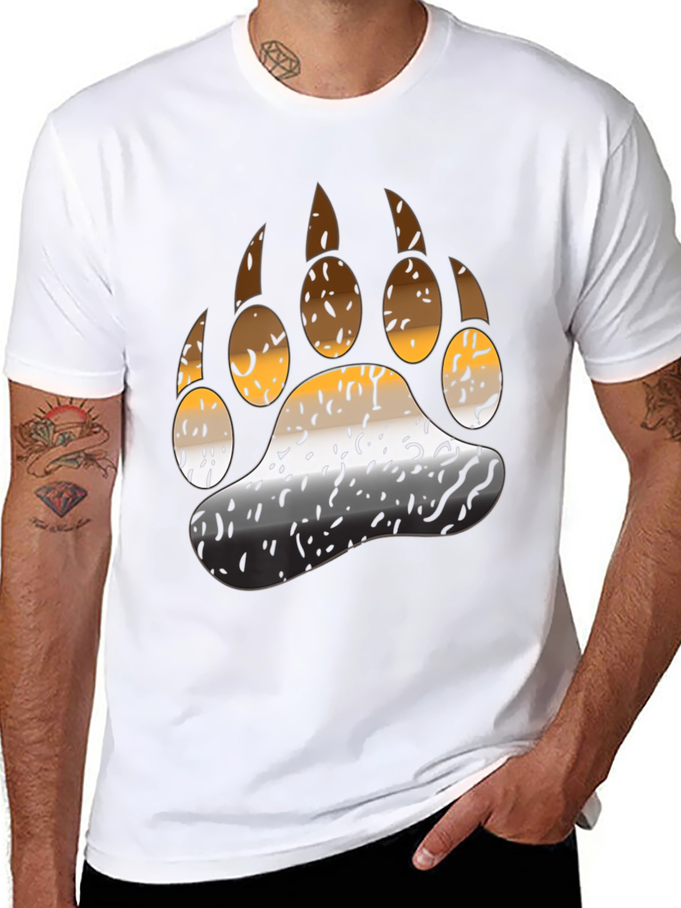 Bear Pride T-Shirt - Black