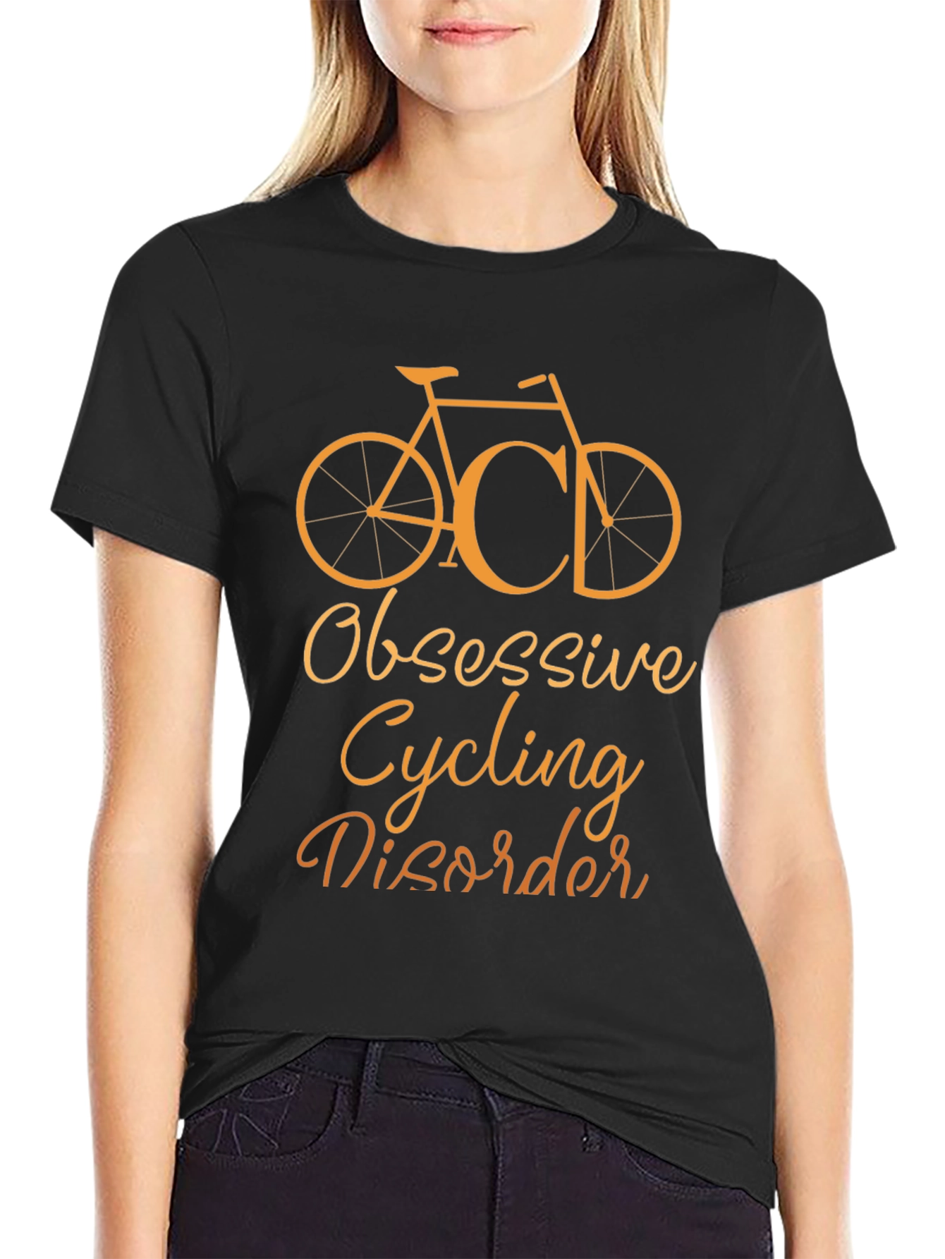 Obsessive Cycling Disorder T-Shirt - Black