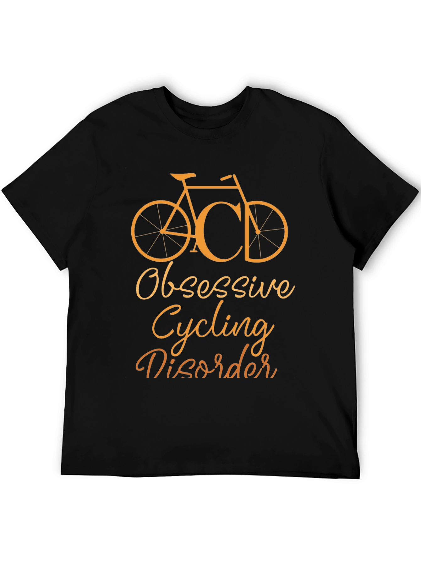 Obsessive Cycling Disorder T-Shirt - Black