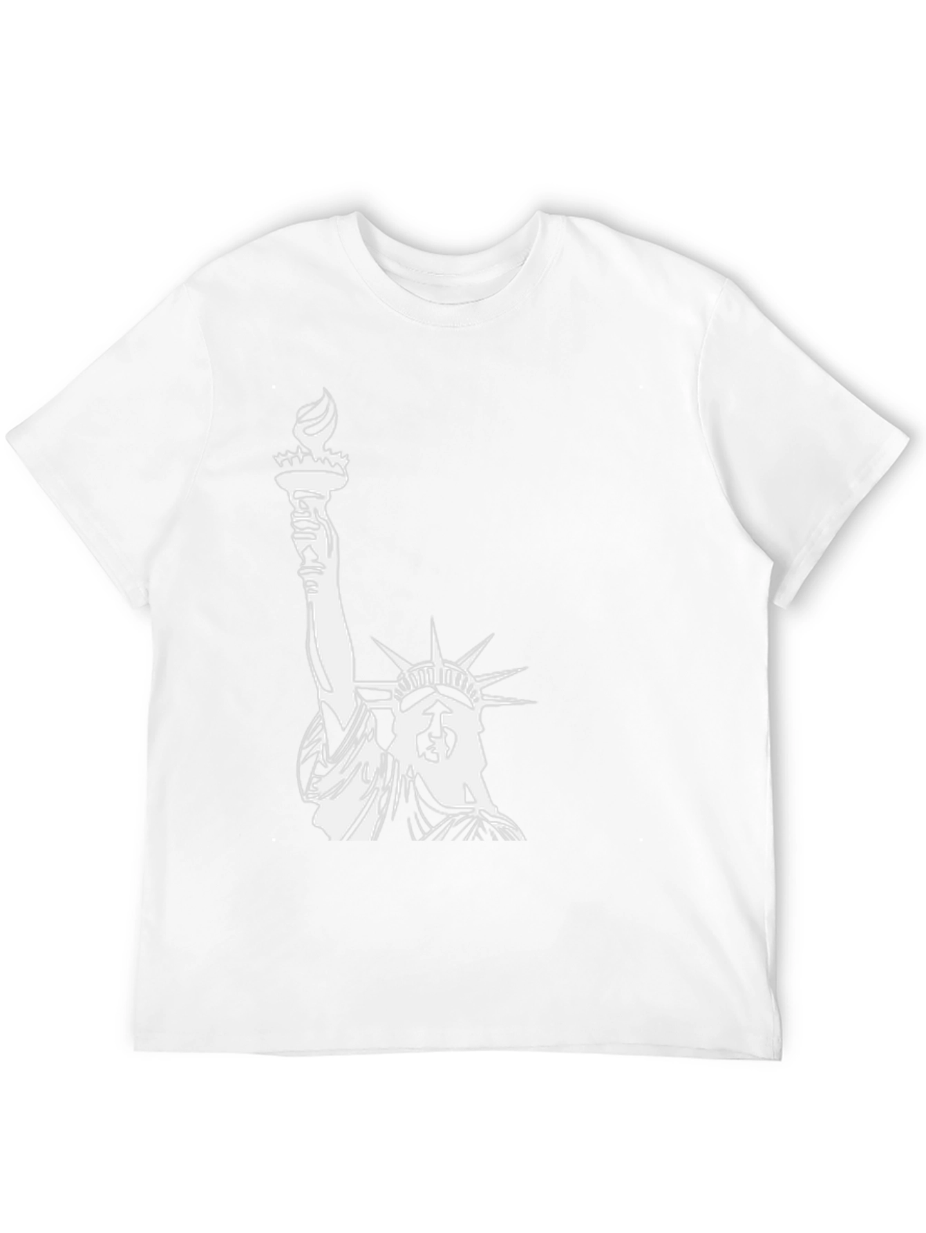 Statue of Liberty Graphic Tee - Black