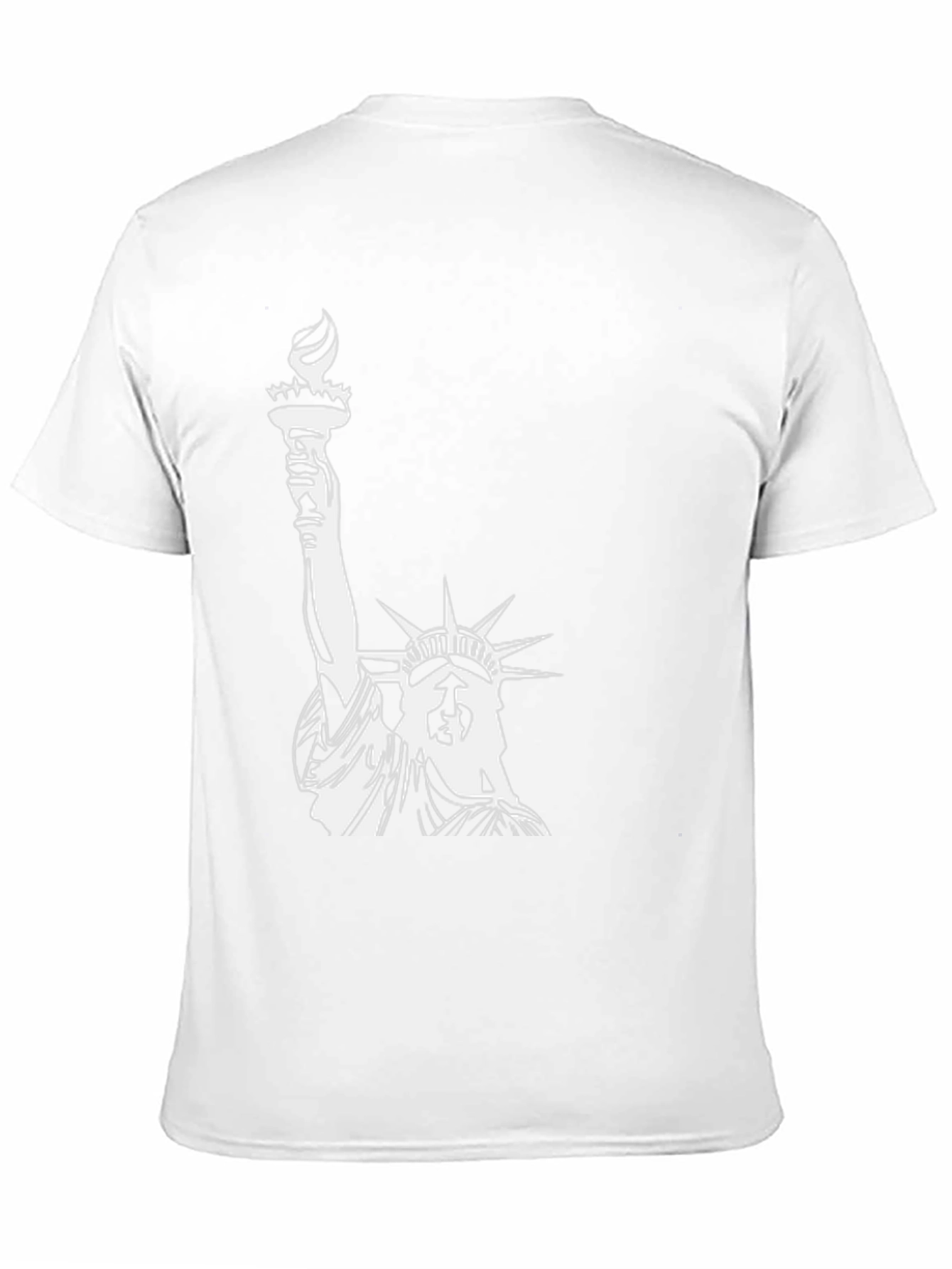 Statue of Liberty Graphic Tee - Black