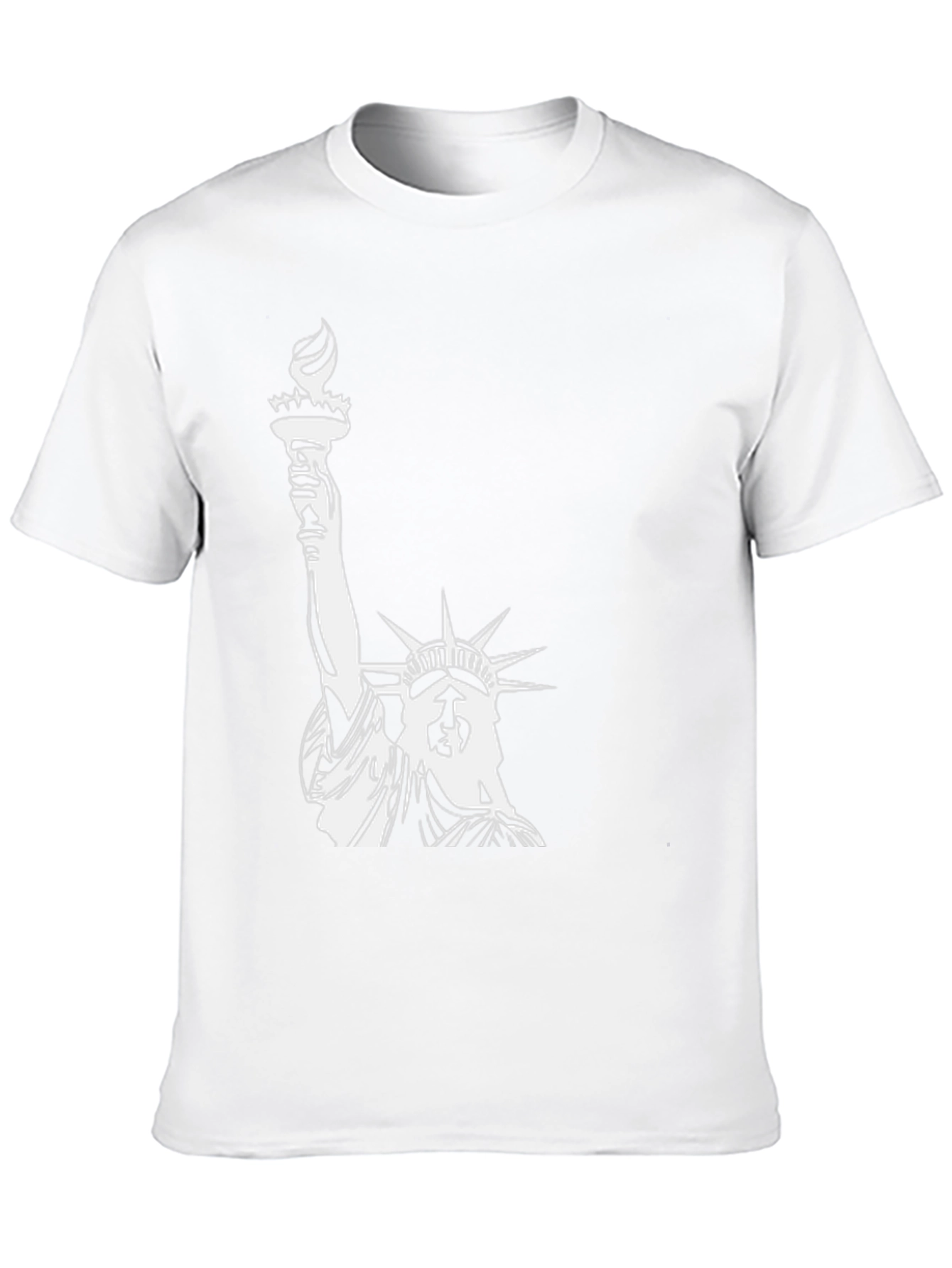 Statue of Liberty Graphic Tee - Black