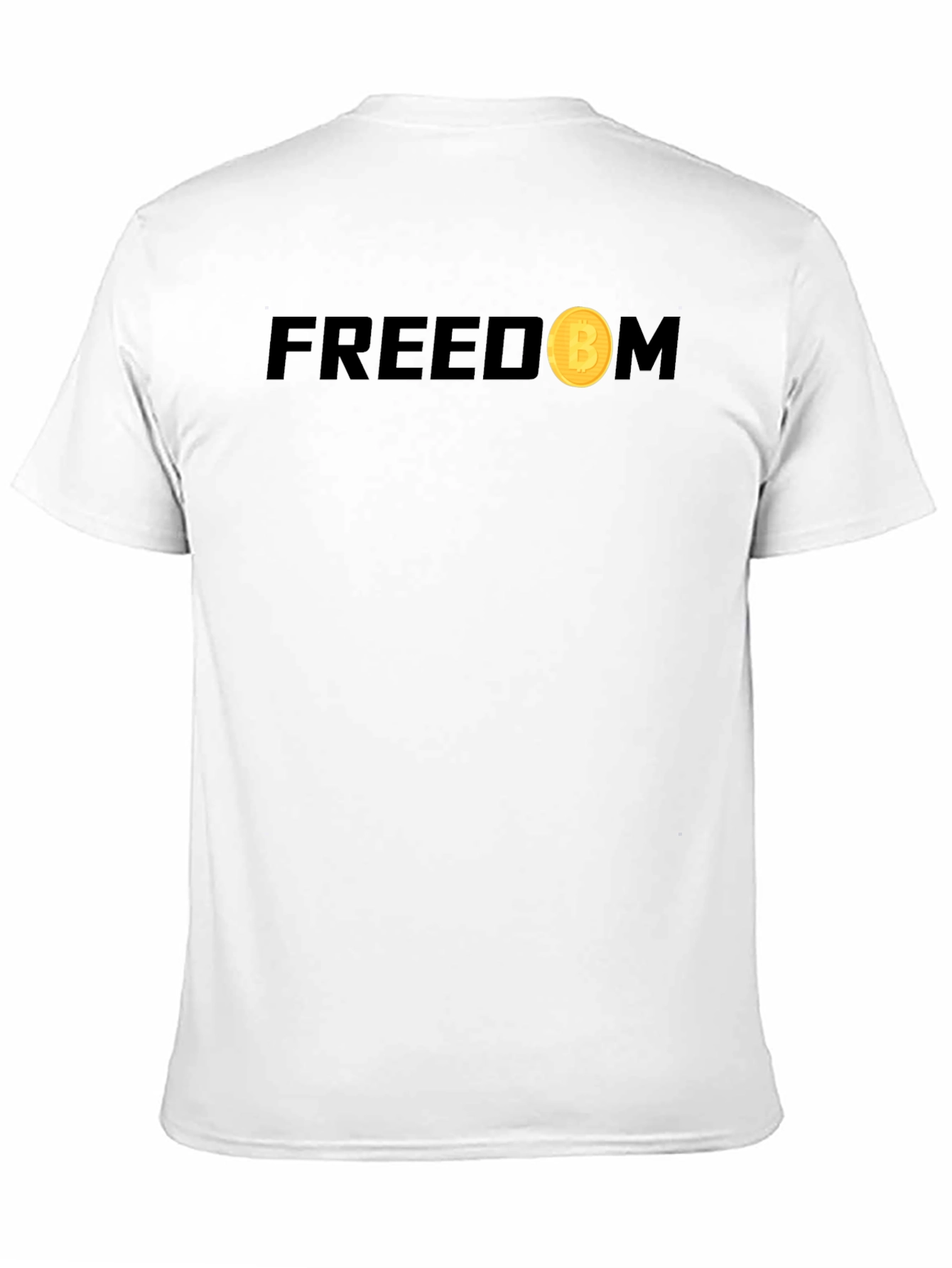 Freedom Bitcoin Graphic Tee - Crypto Enthusiast T-Shirt