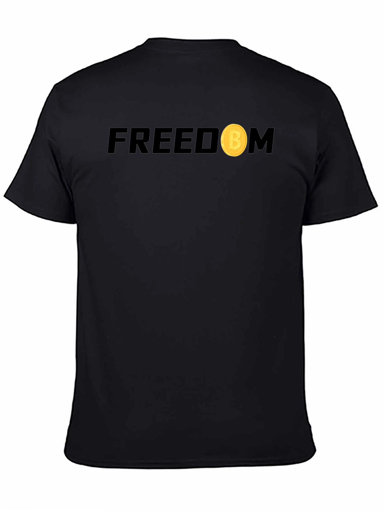 Freedom Bitcoin Graphic Tee - Crypto Enthusiast T-Shirt