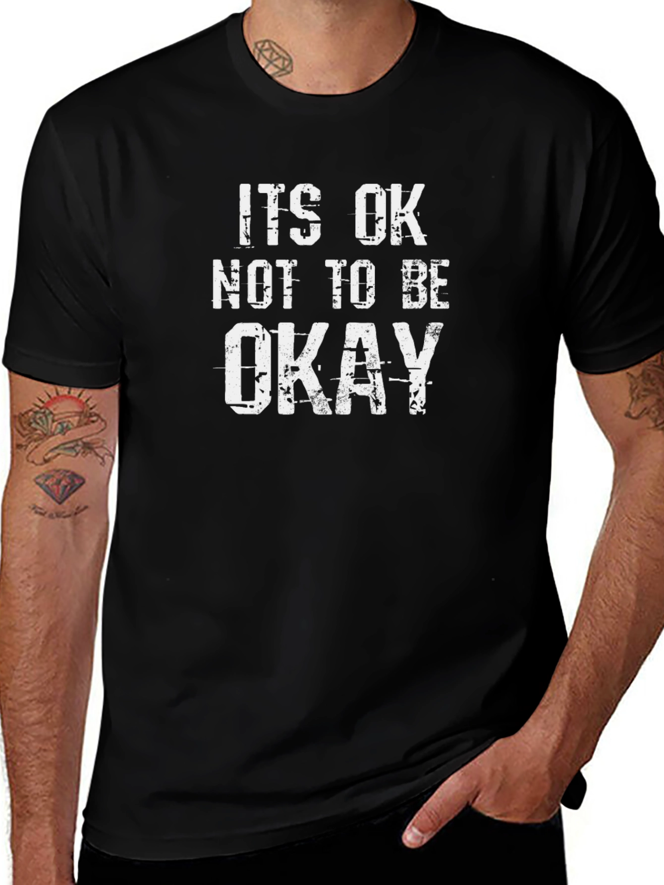 Its OK Not To Be Okay Graphic T-Shirt