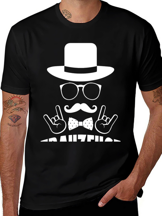 Gentleman Graphic Tee: Rocker Style