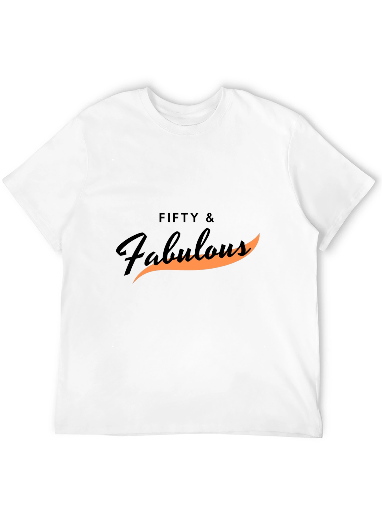 Fifty & Fabulous Black T-Shirt