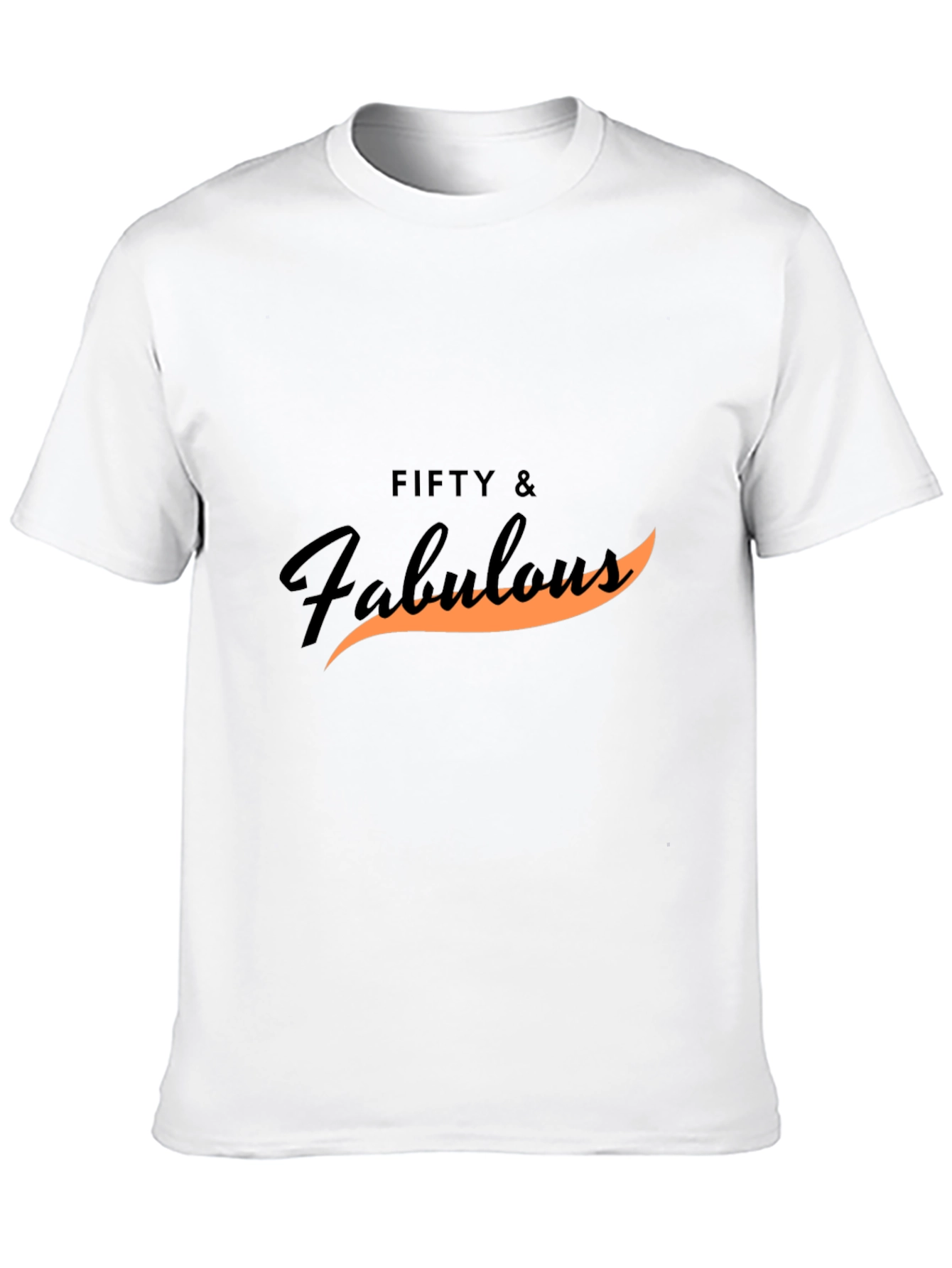 Fifty & Fabulous Black T-Shirt