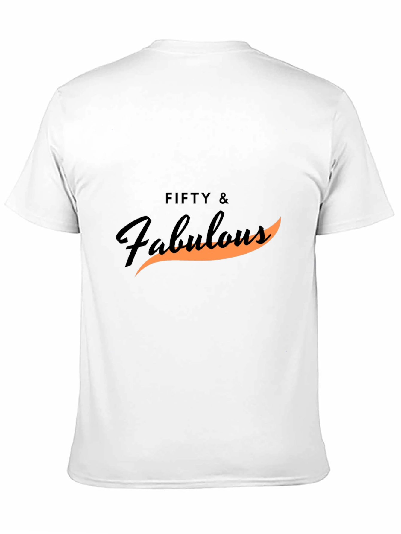 Fifty & Fabulous Black T-Shirt