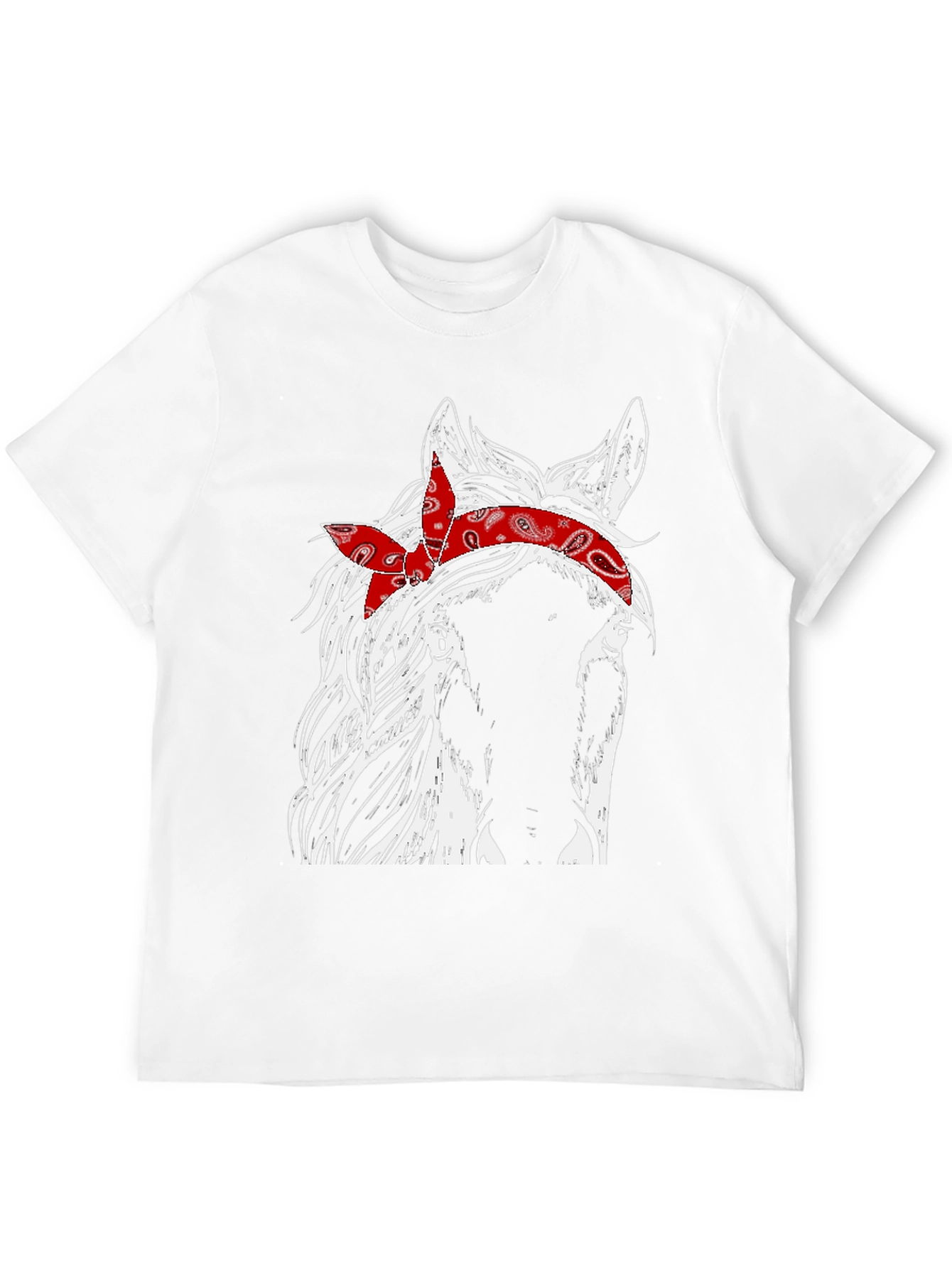 Horse Bandana Graphic Tee