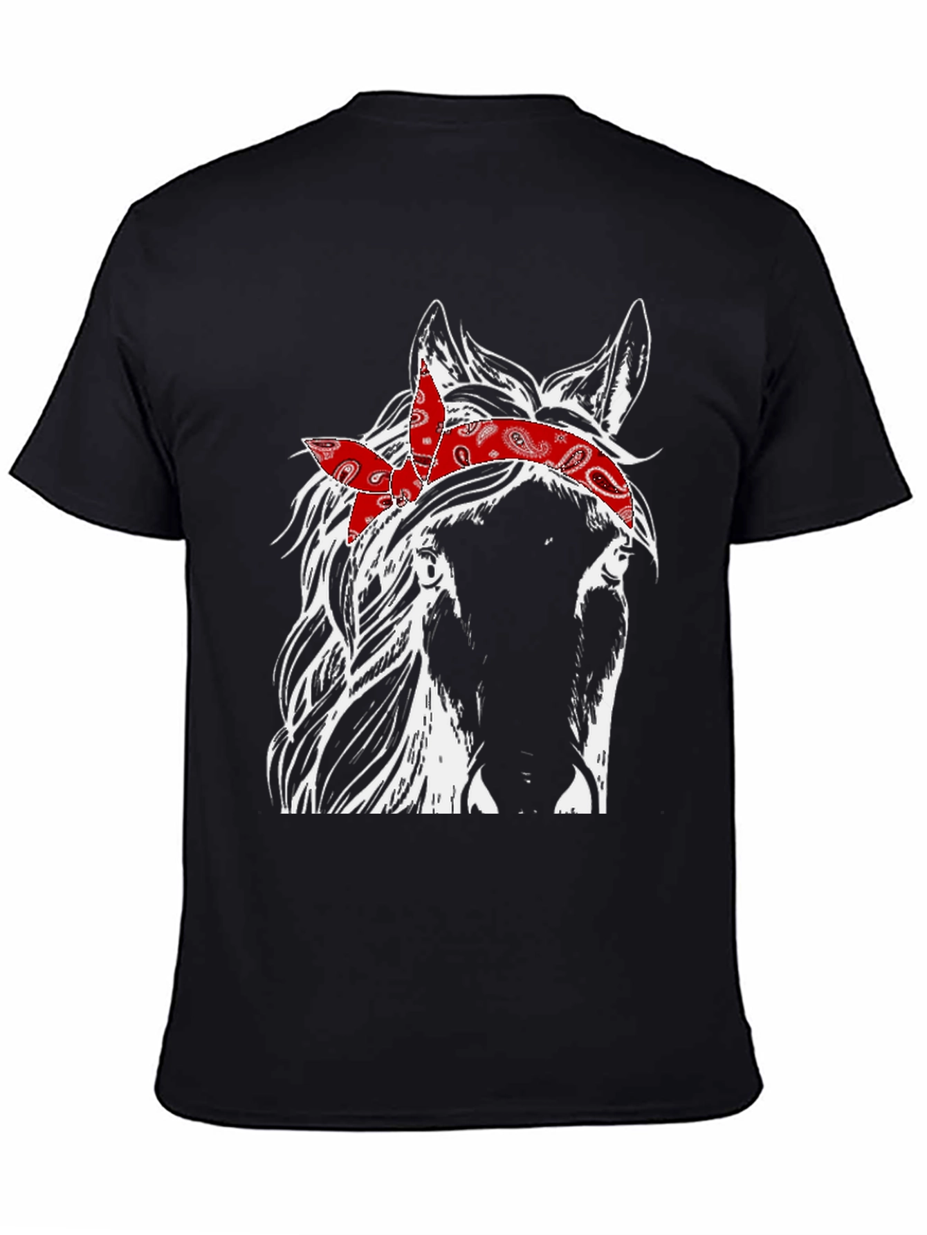 Horse Bandana Graphic Tee