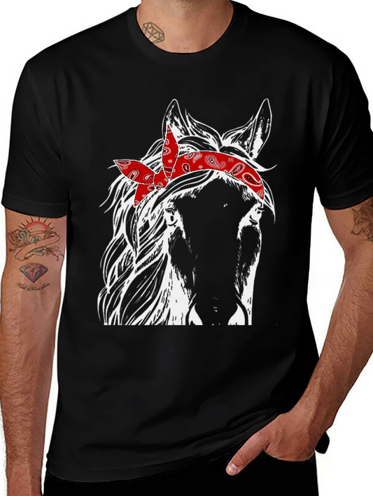 Horse Bandana Graphic Tee