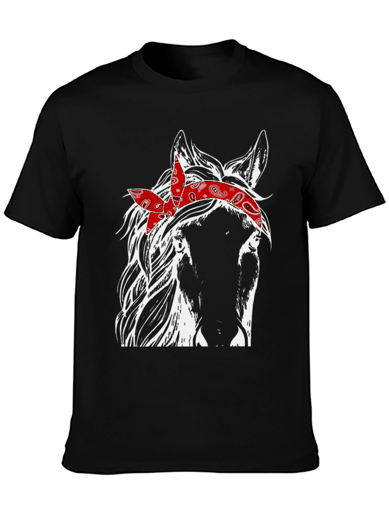 Horse Bandana Graphic Tee