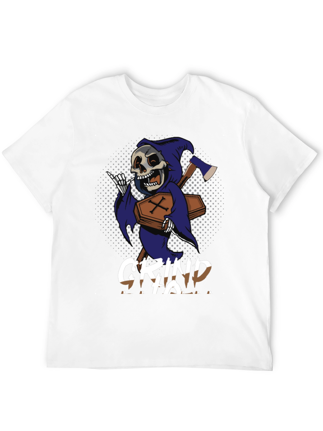 Grim Reaper Grind T-Shirt - Graphic Tee