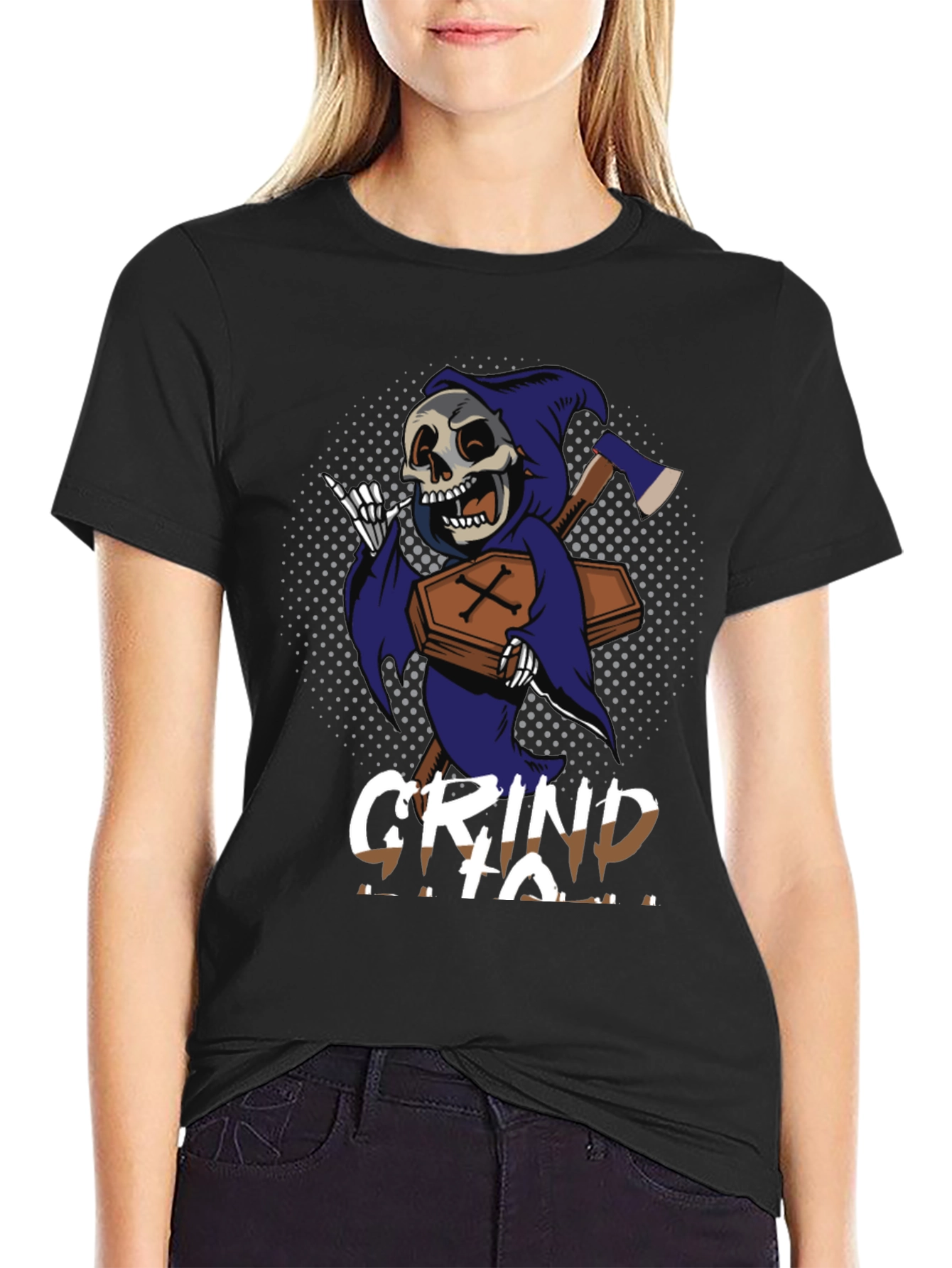 Grim Reaper Grind T-Shirt - Graphic Tee