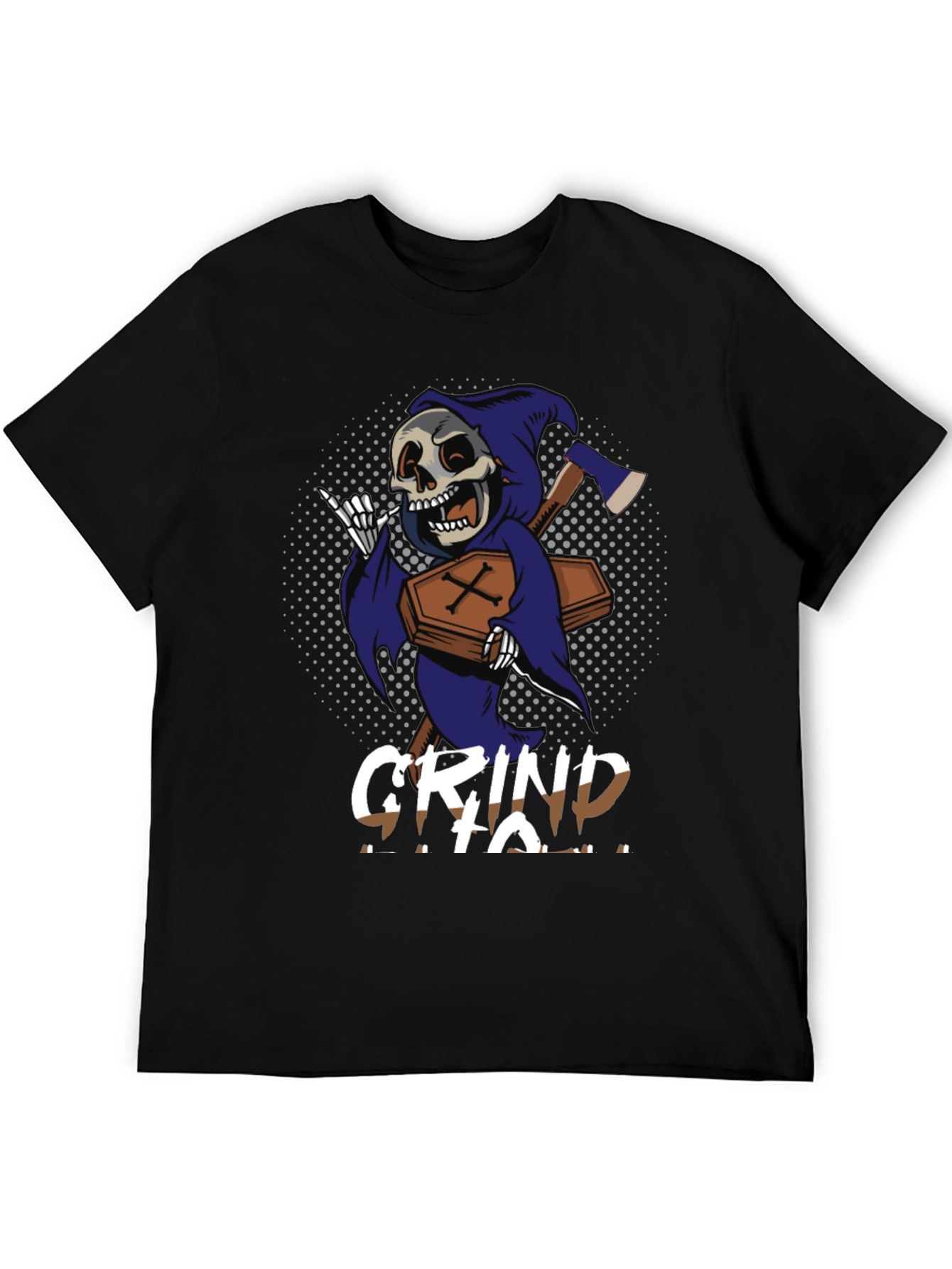 Grim Reaper Grind T-Shirt - Graphic Tee