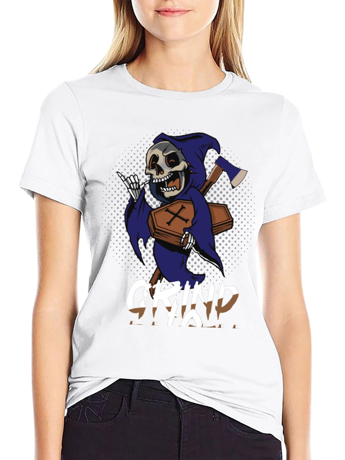 Grim Reaper Grind T-Shirt - Graphic Tee