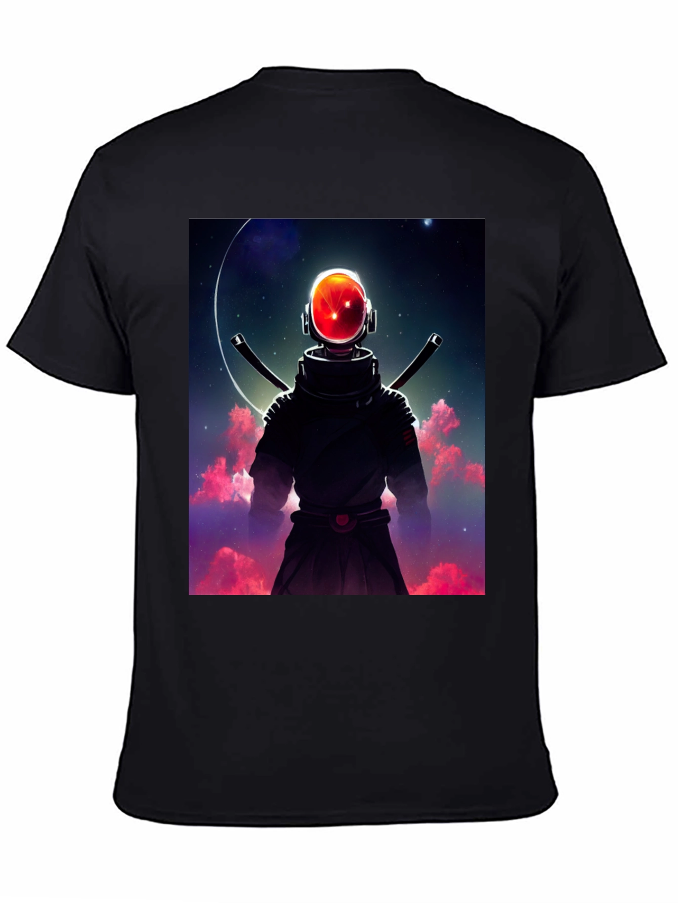 Astronaut Samurai T-Shirt - Sci-Fi Warrior Tee