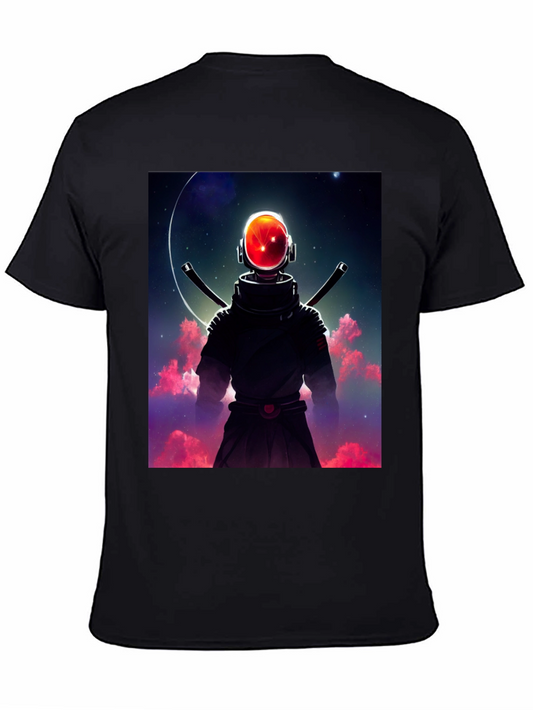Astronaut Samurai T-Shirt - Sci-Fi Warrior Tee