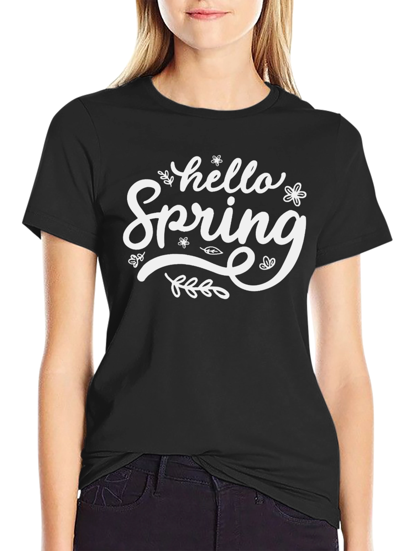 Hello Spring Graphic T-Shirt