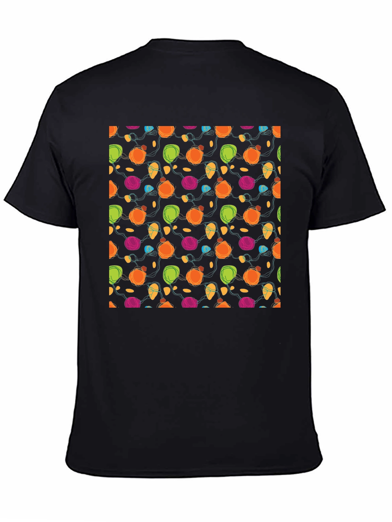 Festive Lights Patterned T-Shirt