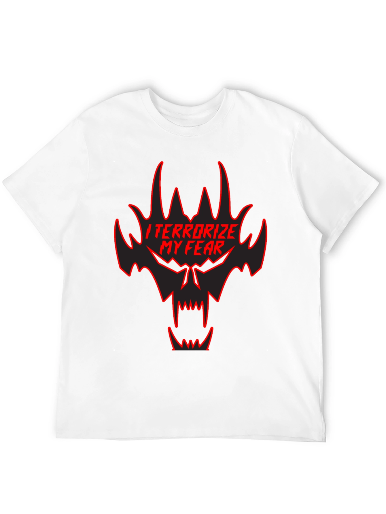 Terrorize My Fear Black Graphic Tee