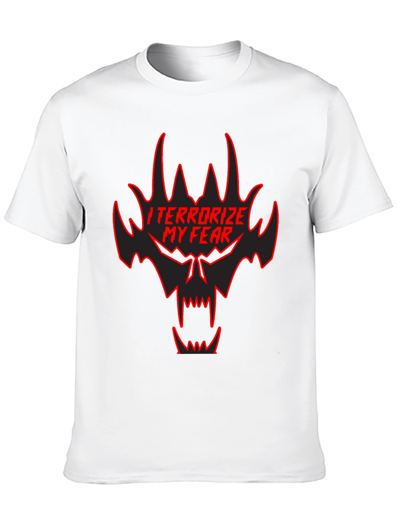 Terrorize My Fear Black Graphic Tee