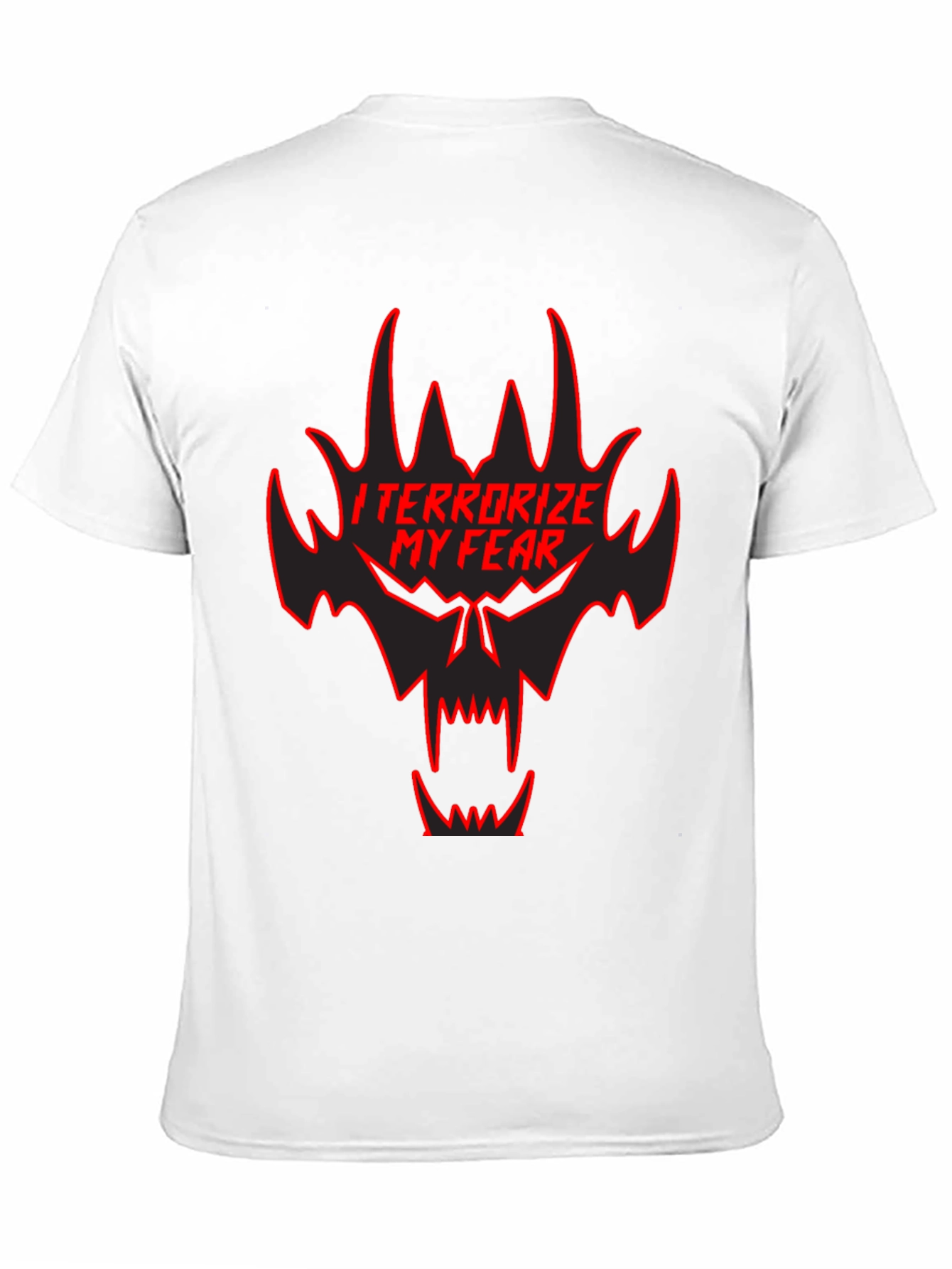 Terrorize My Fear Black Graphic Tee