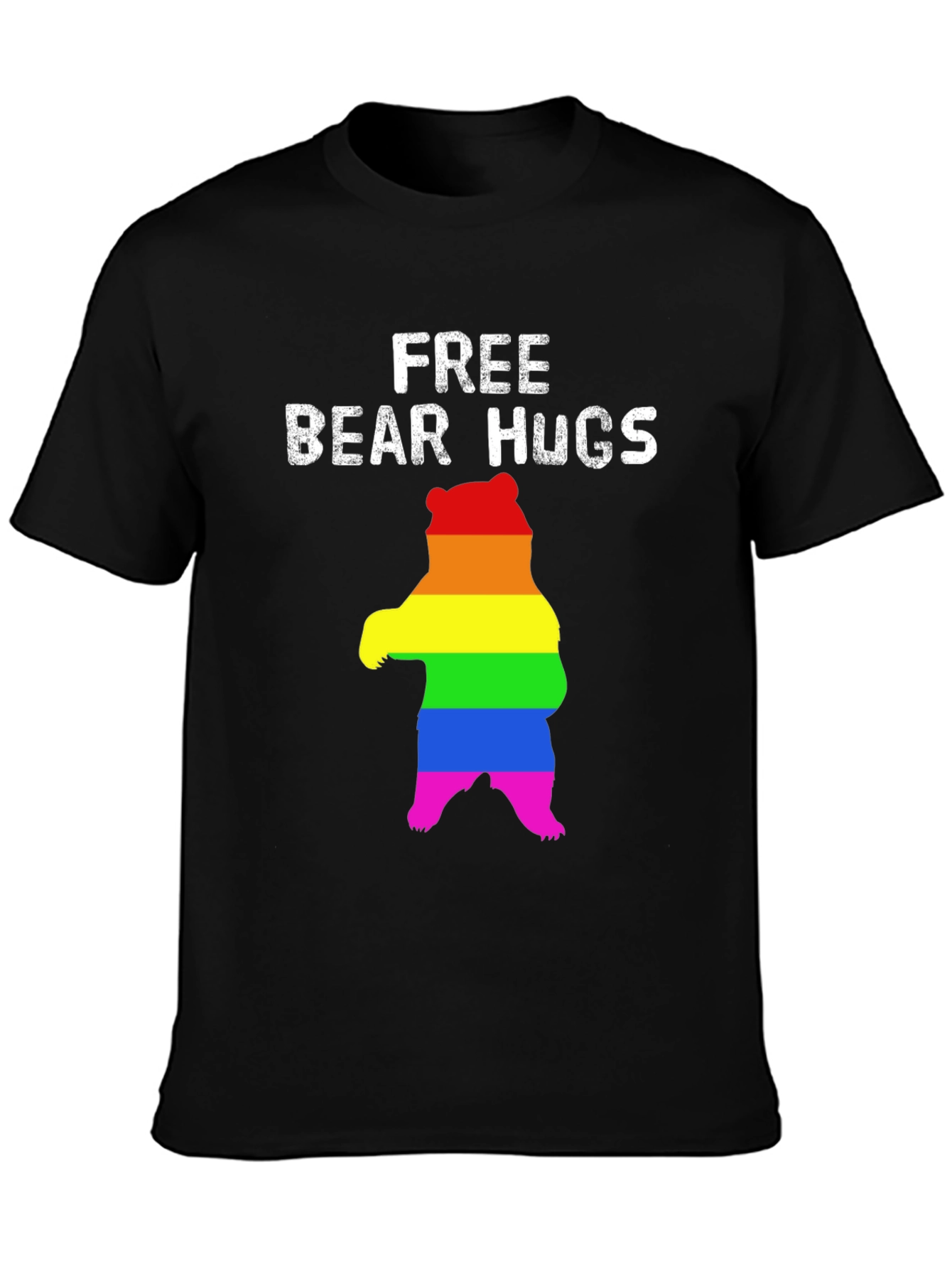 Free Bear Hugs Pride T-Shirt