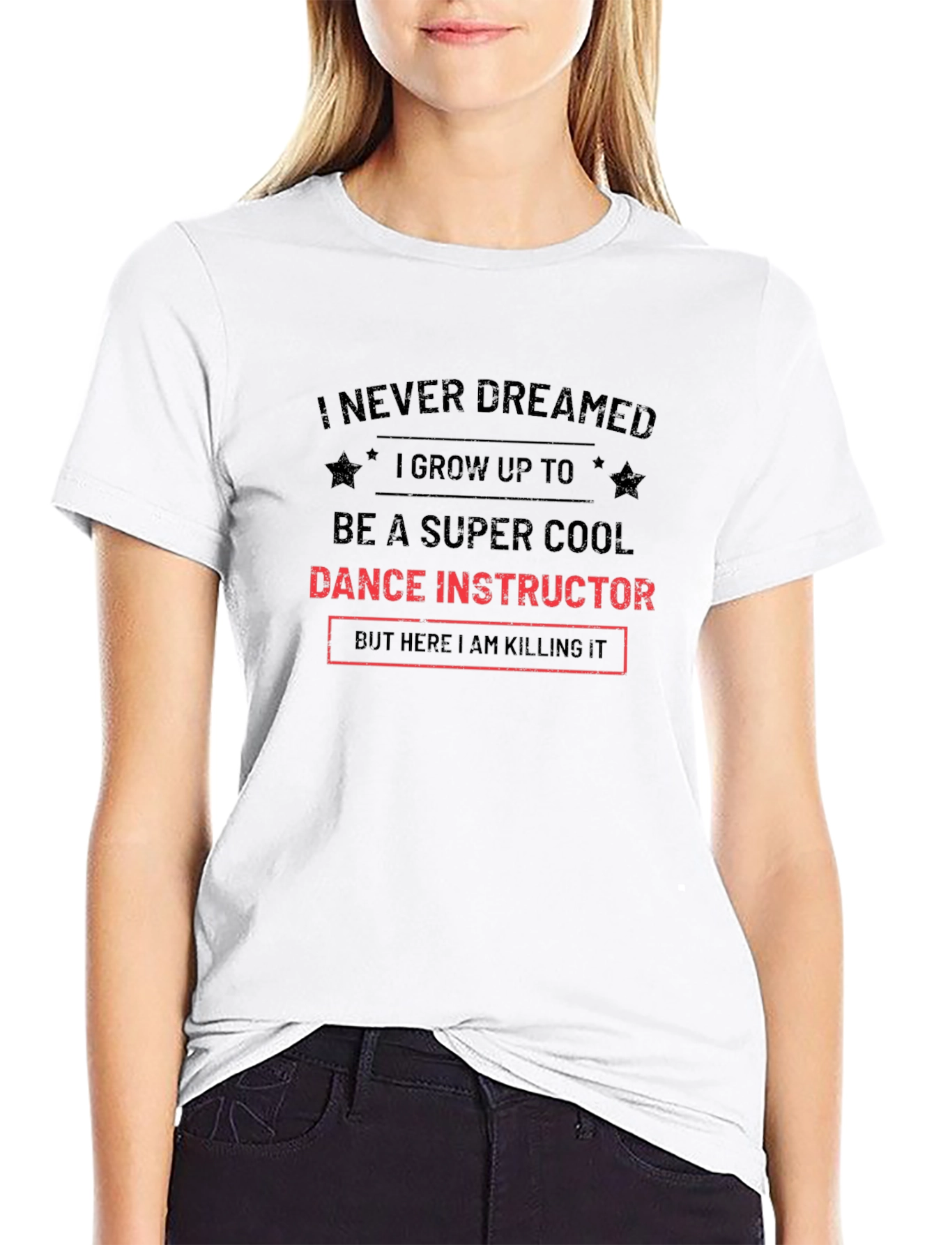 Cool Dance Instructor T-Shirt - Funny Graphic Tee