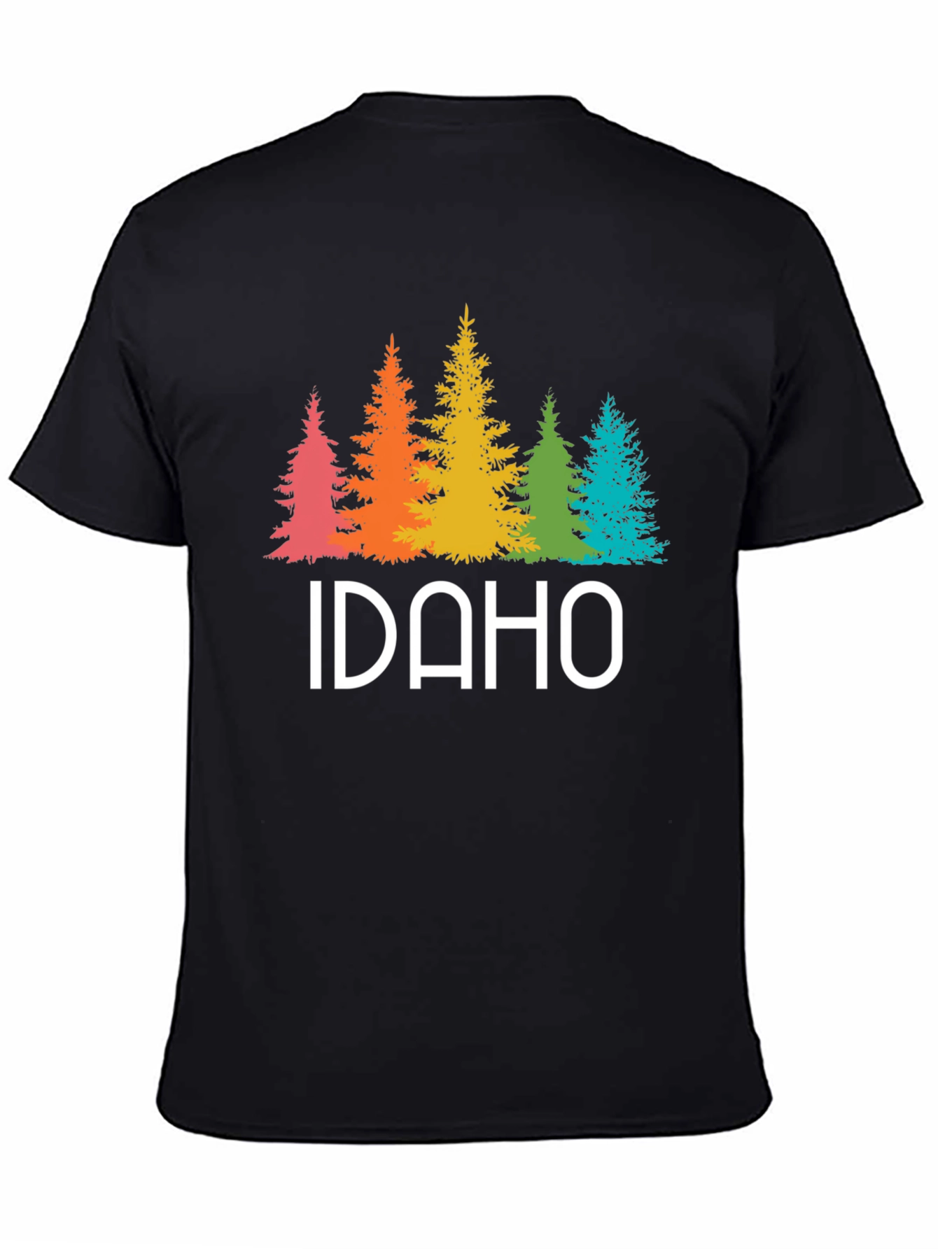 Idaho Rainbow Trees Graphic Tee