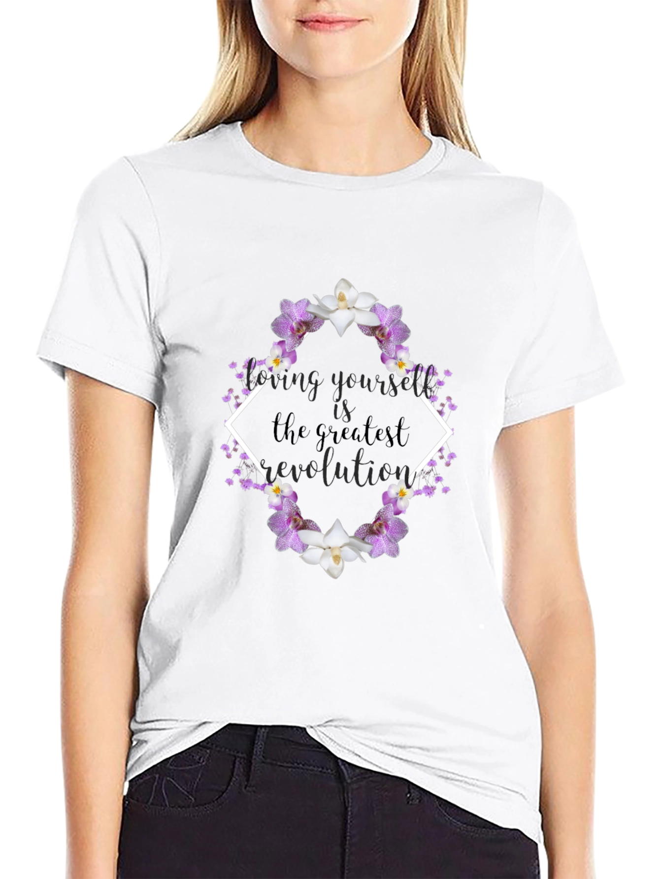 Floral Revolution T-Shirt - Stylish Comfort