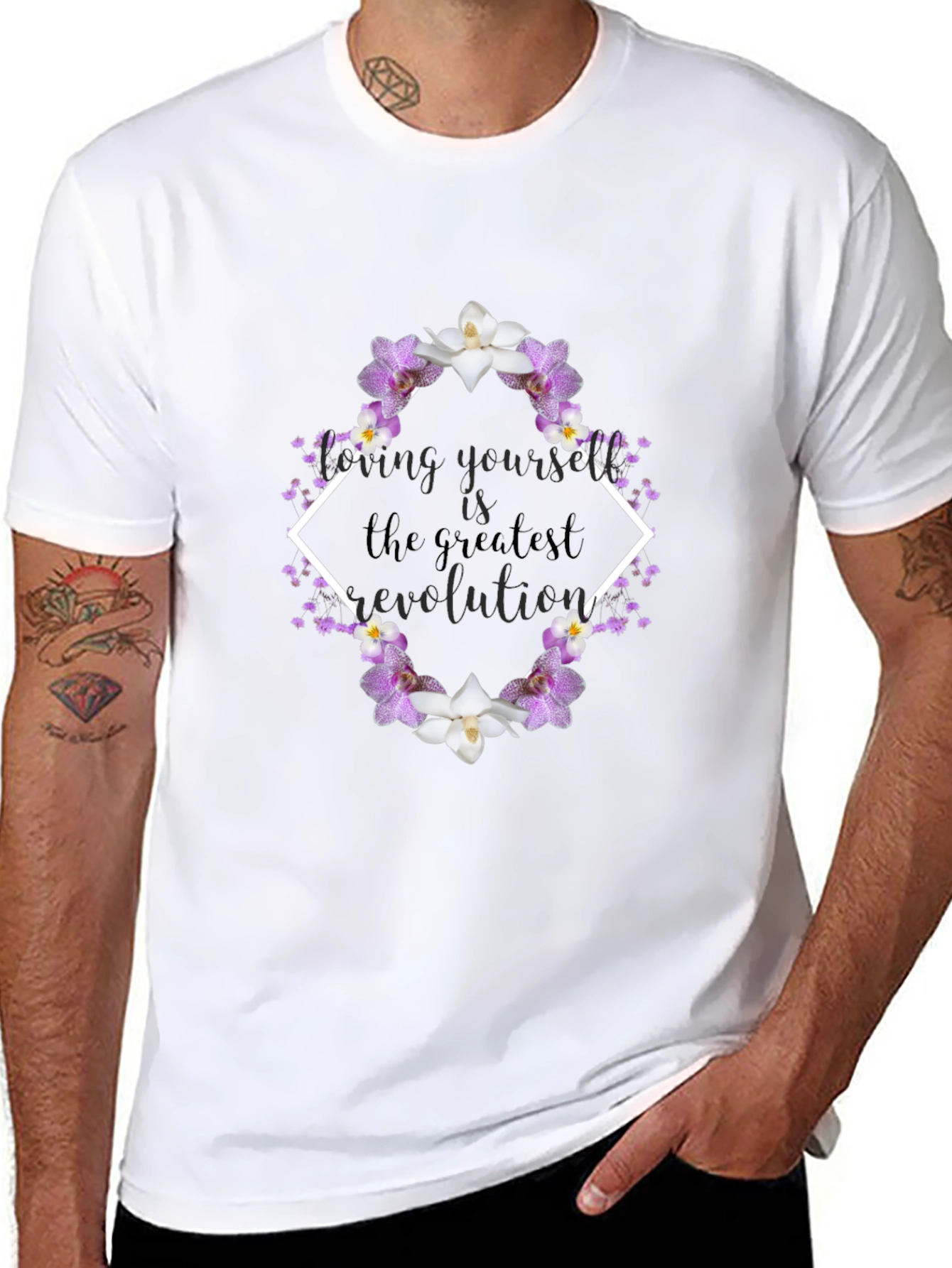 Floral Revolution T-Shirt - Stylish Comfort