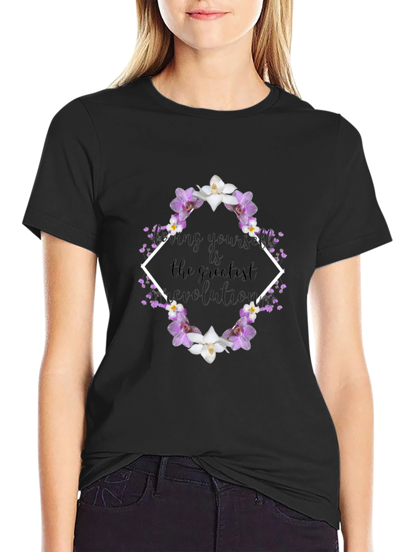 Floral Revolution T-Shirt - Stylish Comfort