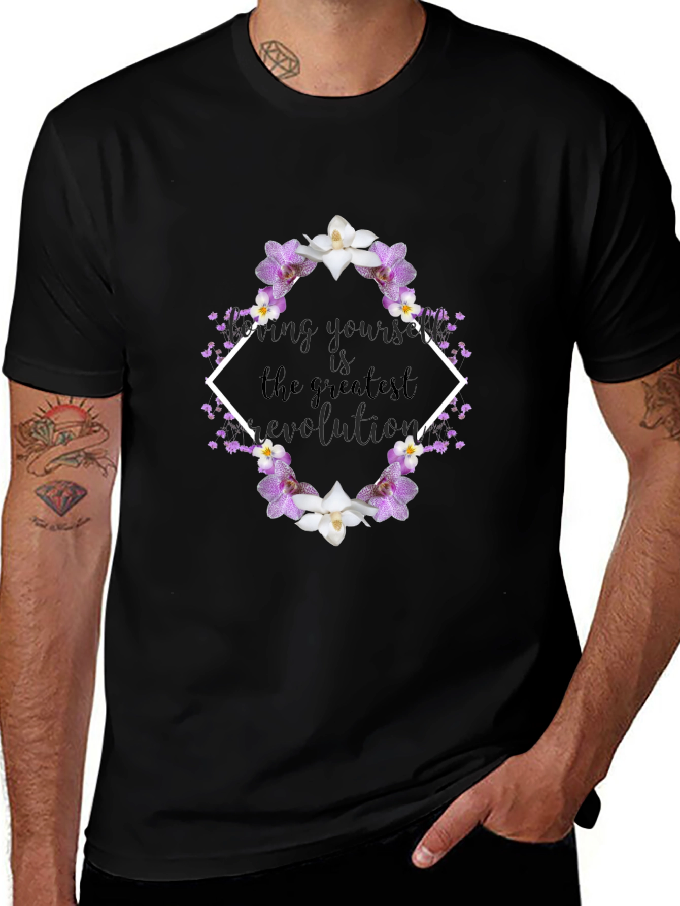 Floral Revolution T-Shirt - Stylish Comfort