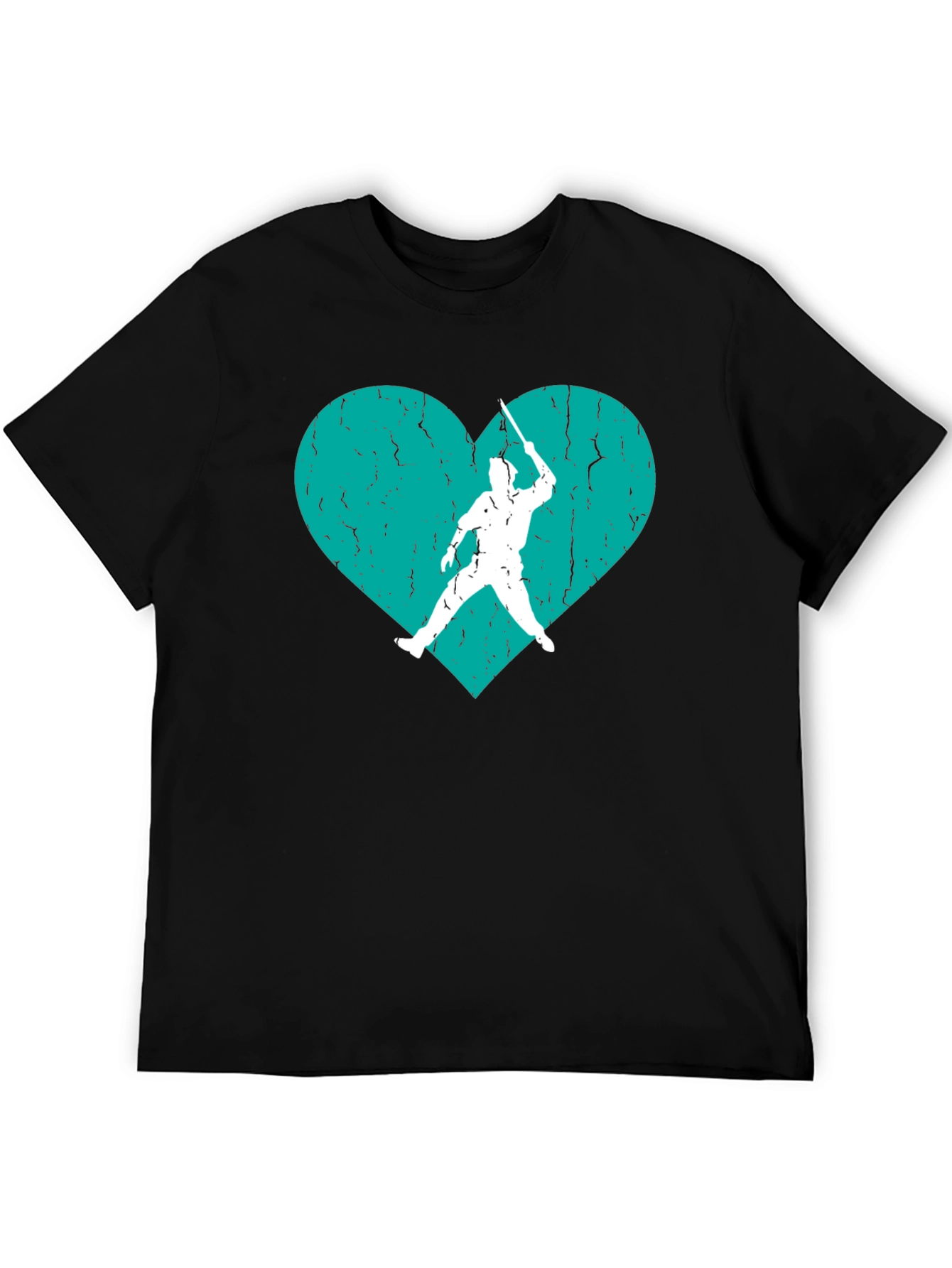 Fencing Heart T-Shirt - Swordplay Love Tee