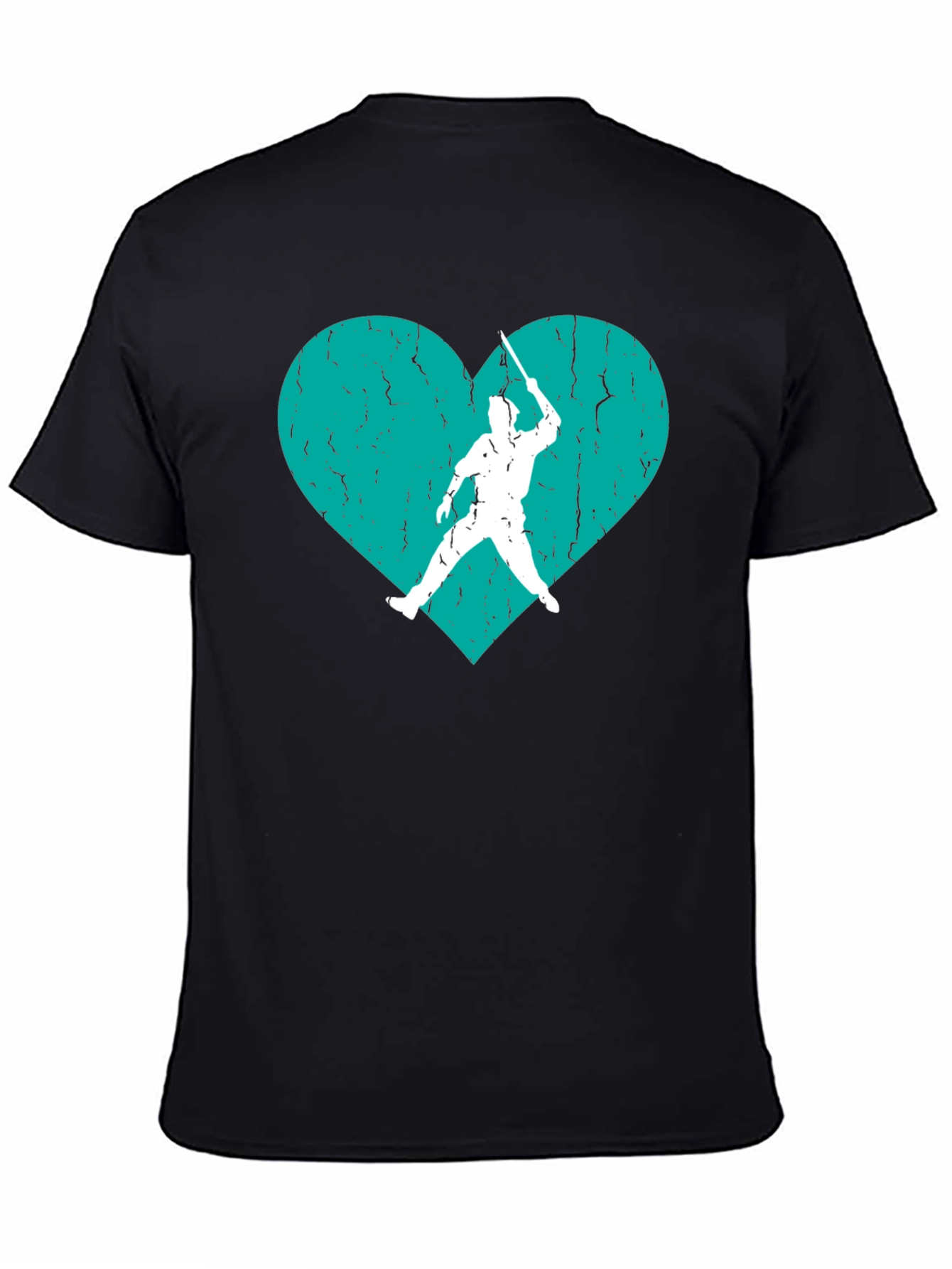 Fencing Heart T-Shirt - Swordplay Love Tee