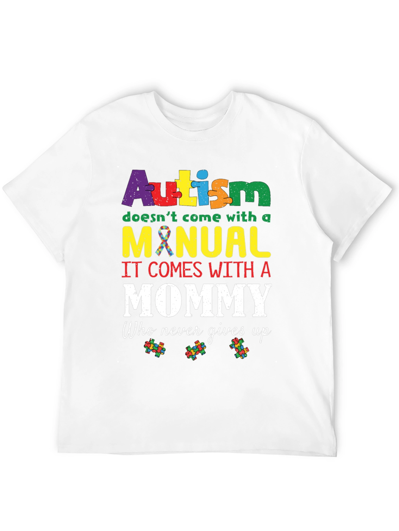 Autism Awareness T-Shirt Mommy Support