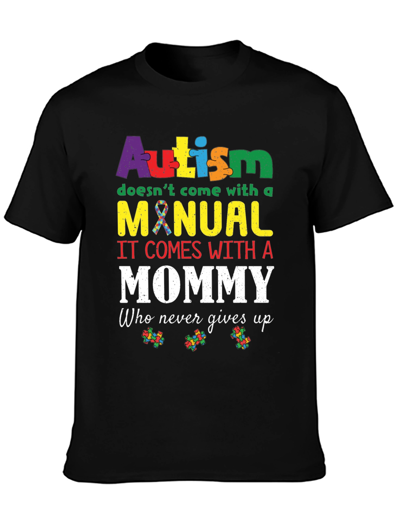 Autism Awareness T-Shirt Mommy Support