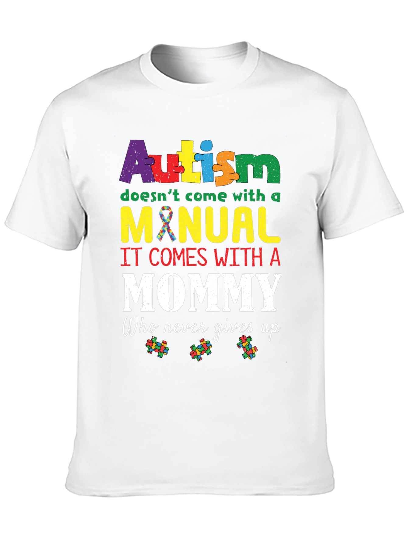 Autism Awareness T-Shirt Mommy Support