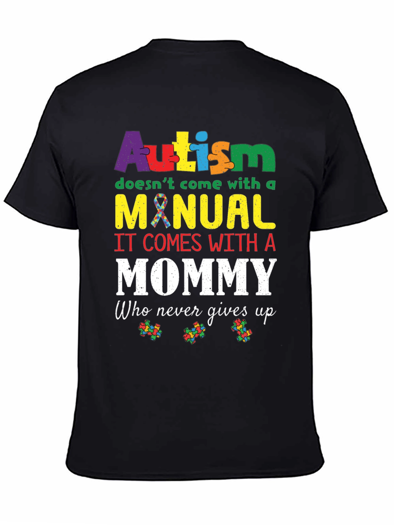 Autism Awareness T-Shirt Mommy Support