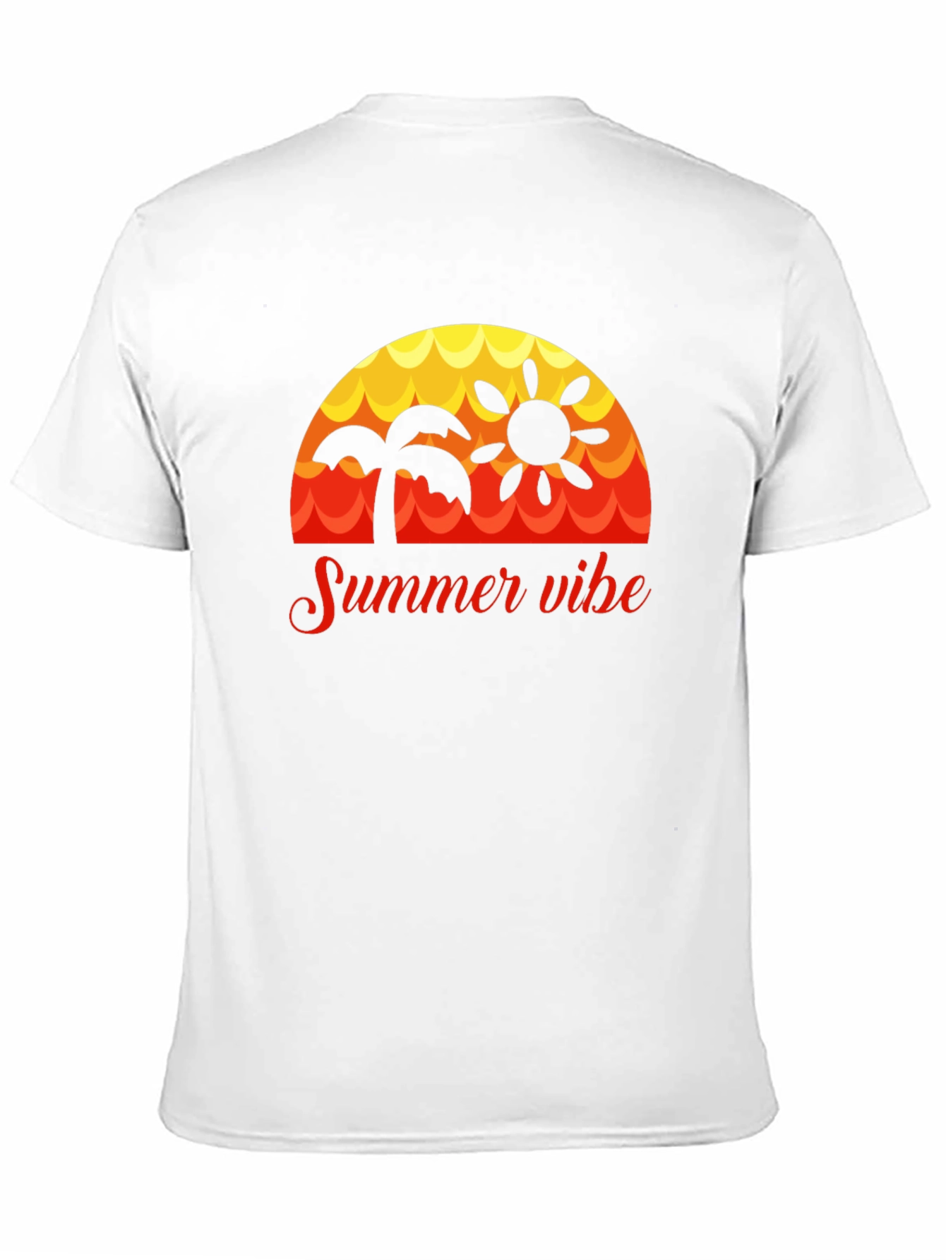 Summer Vibe Graphic Tee - Tropical Style