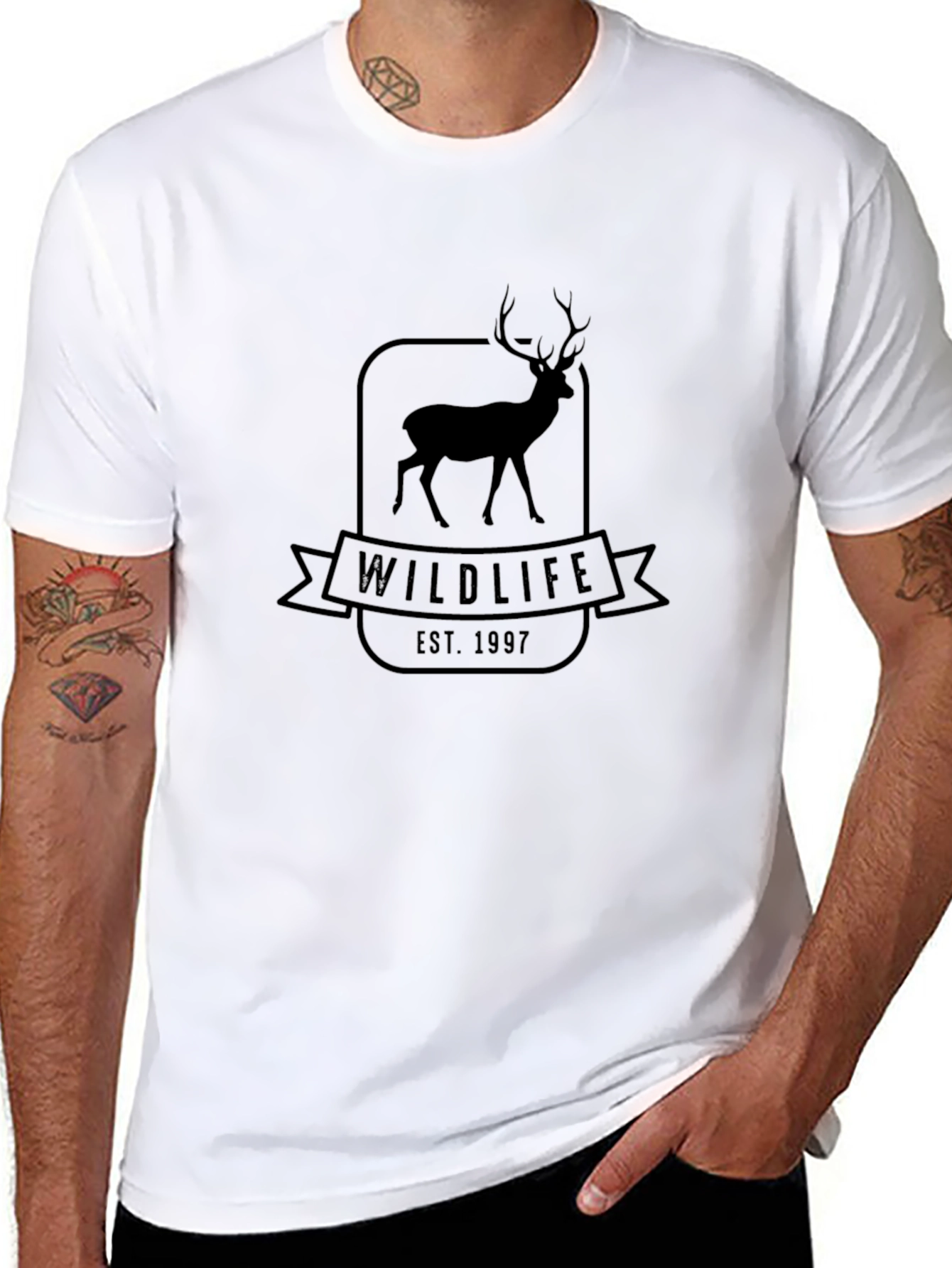 Wildlife Est. 1997 Black T-Shirt