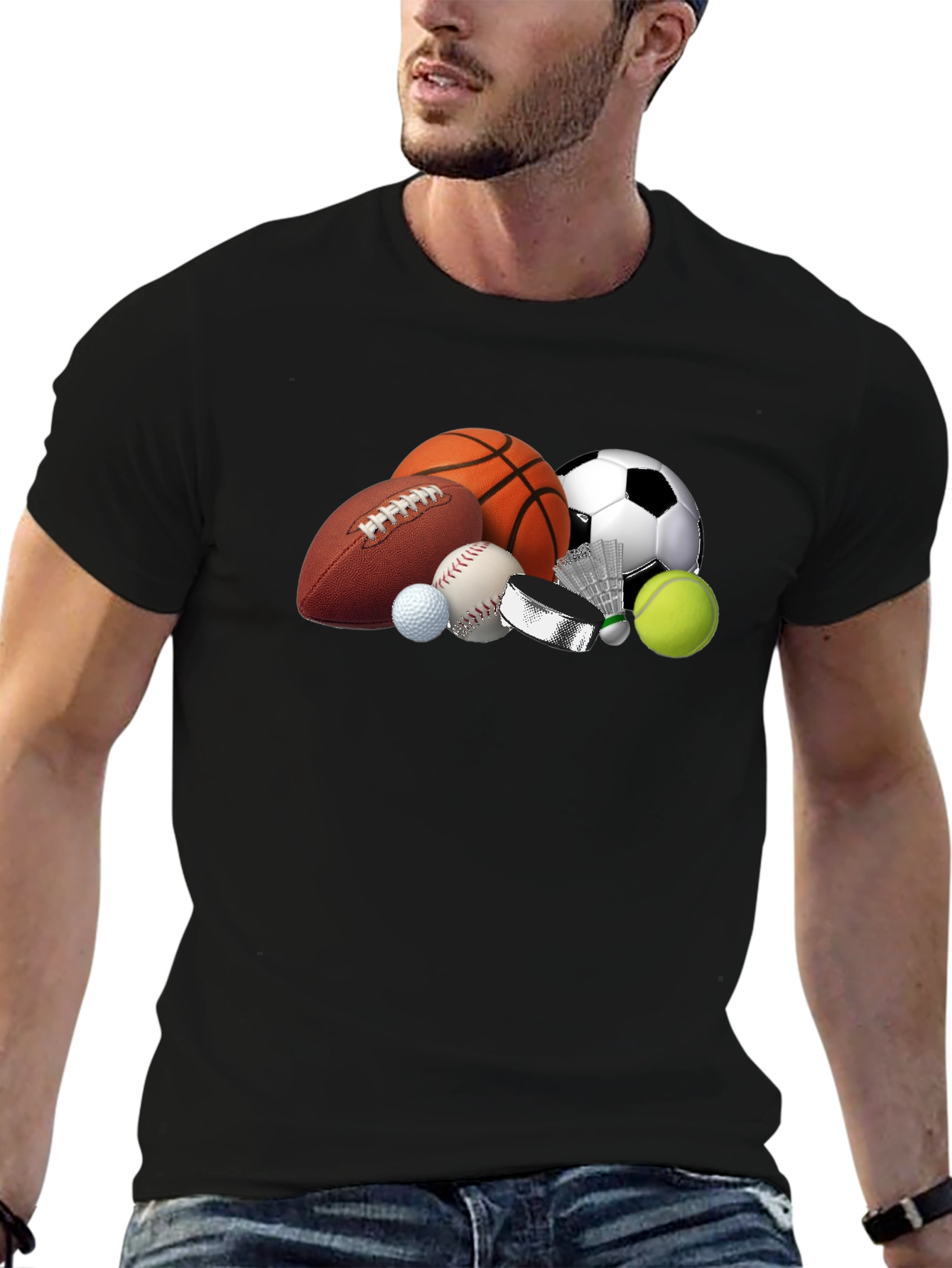 Sports Balls T-Shirt - Casual Wear