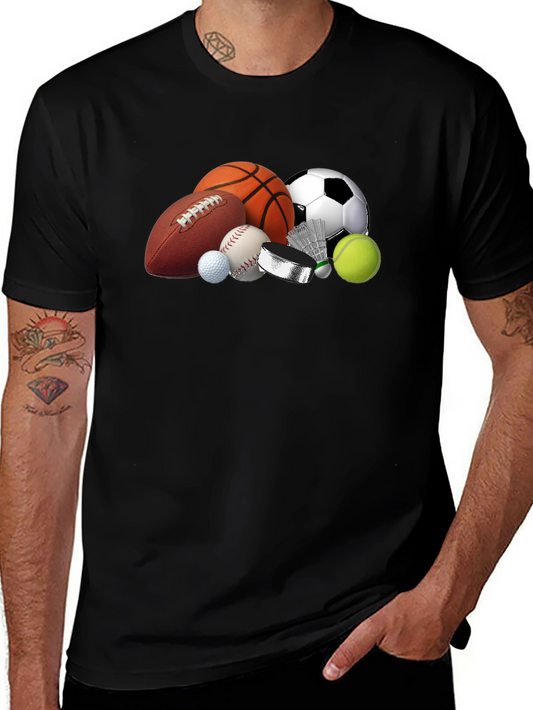 Sports Balls T-Shirt - Casual Wear